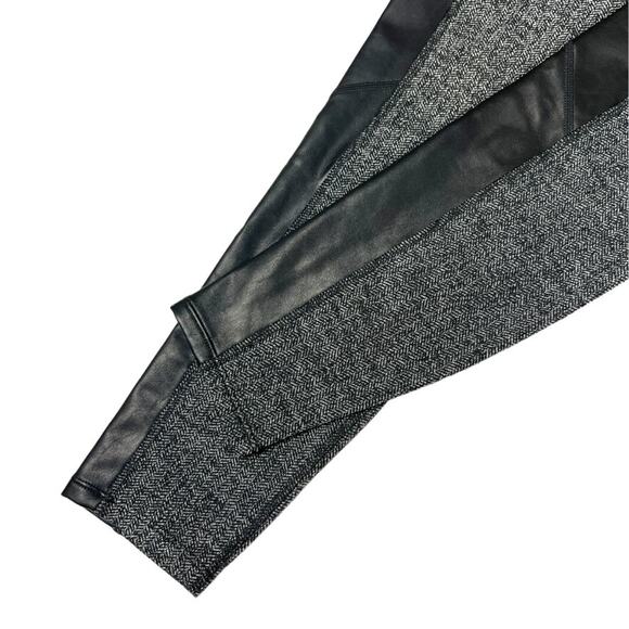 Athleta Leggings Luxe Metro Drifter Grey Herringbone Pull On Womens Small Casual - Picture 14 of 15